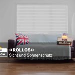 „Rollos“ Sicht und Sonnenschutz